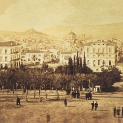 Syntagma Square, 1865 © history-pages.blogspot.gr