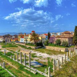 Roman Agora Stoa of Attalos Temple of Zeus Roman Agora © Shutterstock