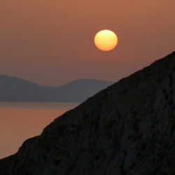 Sunset in Anafi © Kostas Limitsios by Flickr